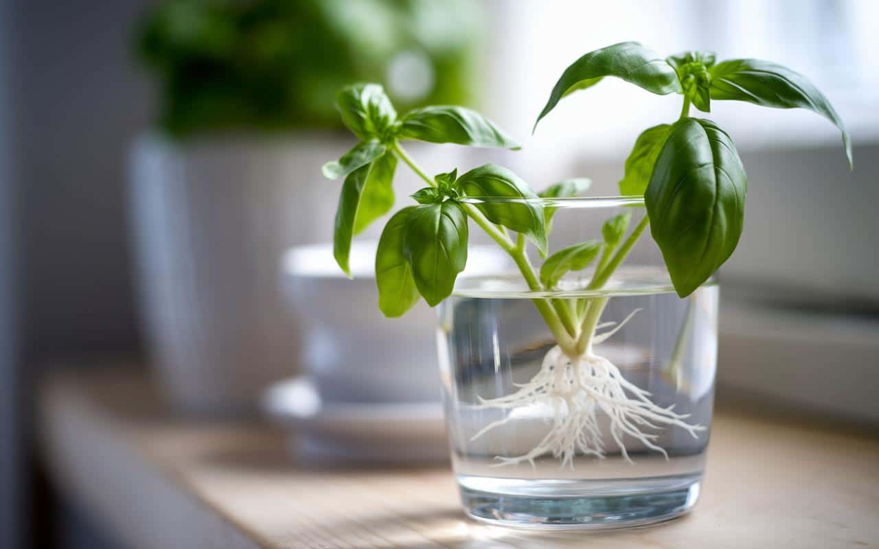 Come propagare il basilico in casa e non comprarlo mai più