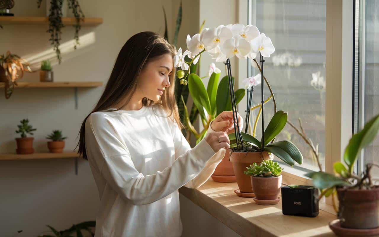 Far rifiorire un'orchidea: le fasi chiave